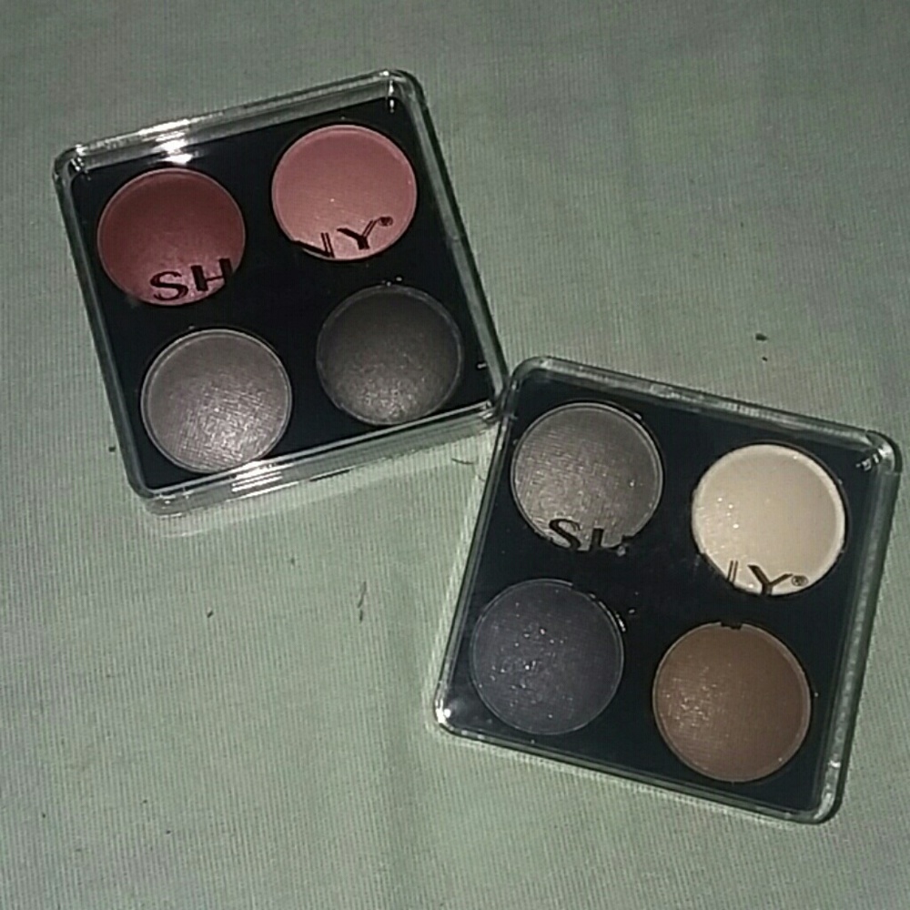 Two eyeshadow palettes